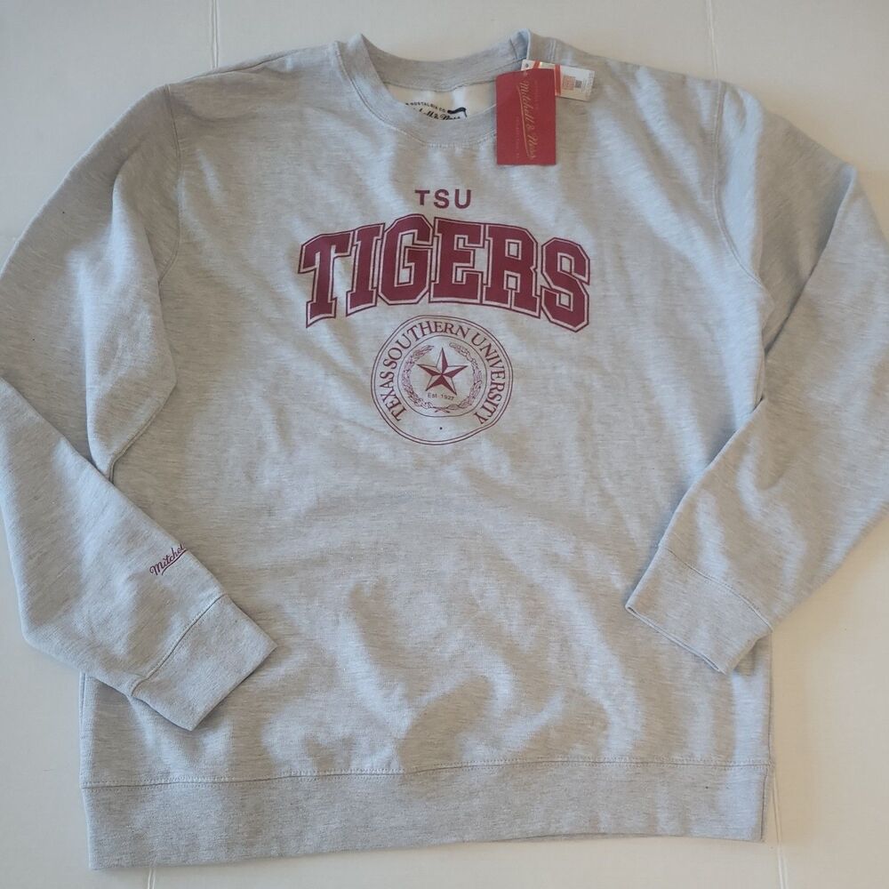 Texas Southern University TSU Tigers Men's Crew Neck Sweatshirt xl